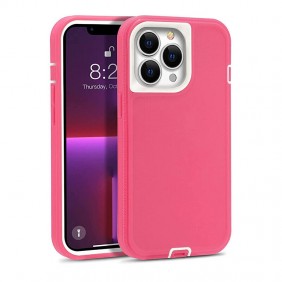 Outdoor Pink Shockproof Case Compatible for iPhone Series