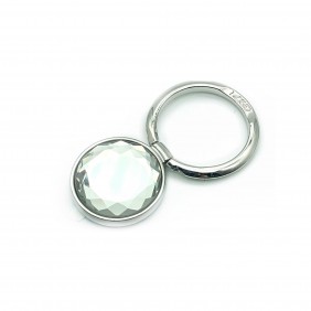 Phone Adhesive Ring Stand Silver Gem